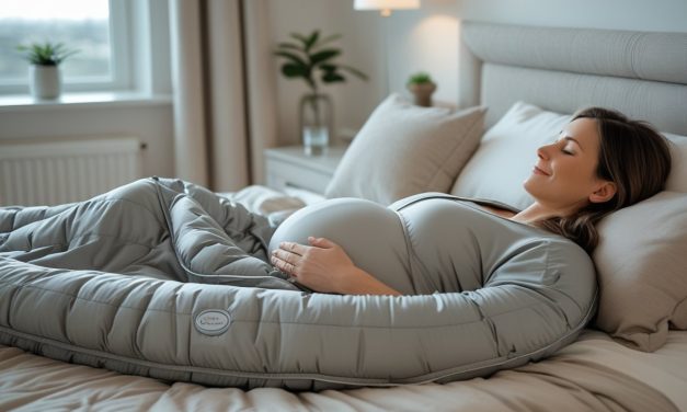 Sådan får du en bedre nattesøvn som gravid med en tyngdesovepose til gravide