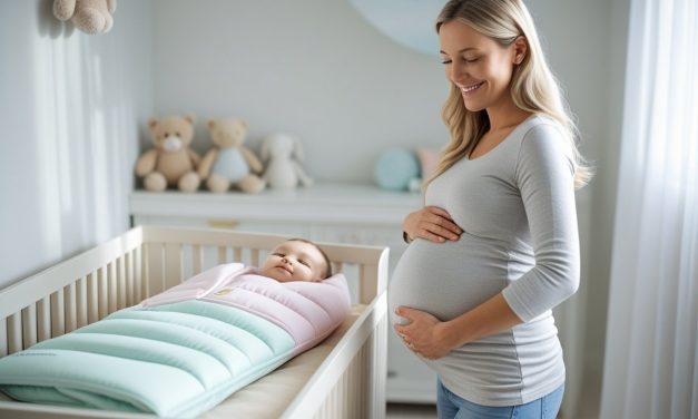 Sådan vælger du det bedste graviditetstøj og en tyngdesovepose til baby